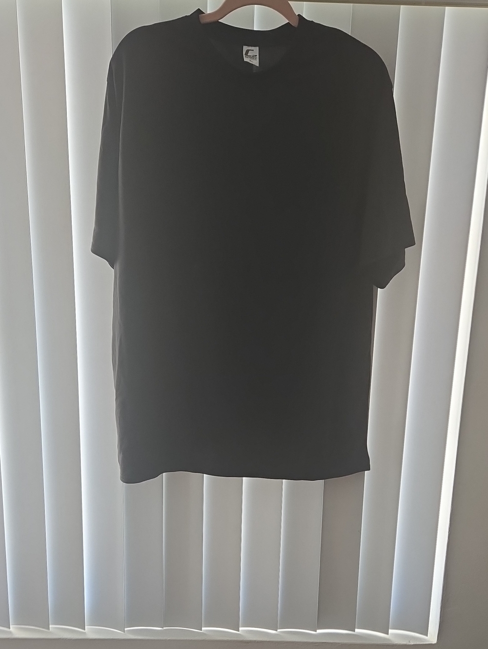 Champion Black Short-Sleeve Crew T-Shirt
